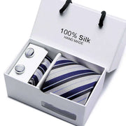 Men's Tie Spot Gift Box 5-Piece Suit Group Tie Business Formal Wedding Tie - Memoriex 