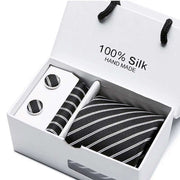 Men's Tie Spot Gift Box 5-Piece Suit Group Tie Business Formal Wedding Tie - Memoriex 
