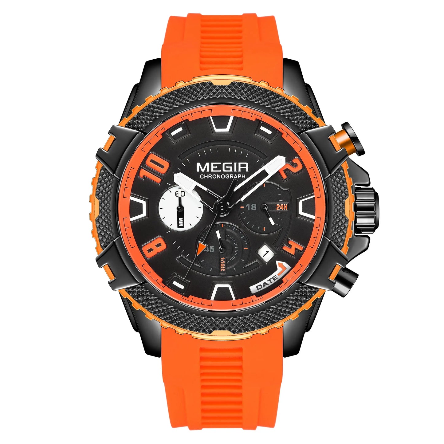 MEGIR Luxury Men's Watches Fashion Sport Quartz Watch Waterproof Date Chronograph Military Wristwatches Clock Reloj Hombre 2200-1