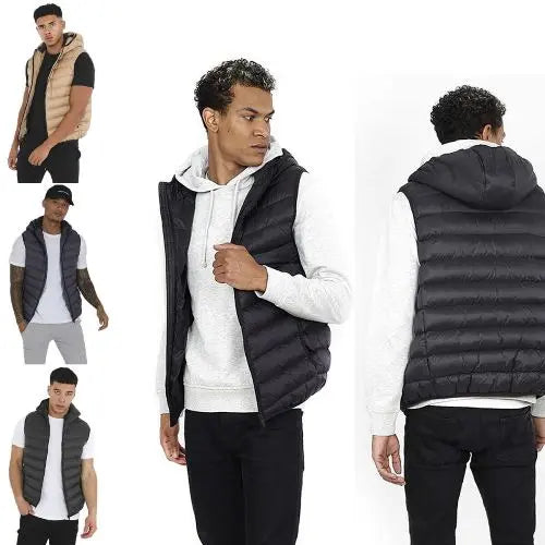 Mens Brave Soul BlackBurn Gilet-0