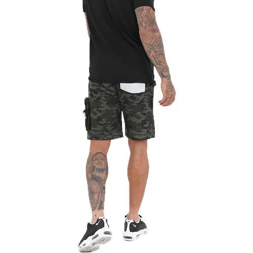 Mens Brave Soul MEIR Camo Shorts-2