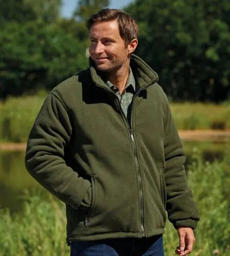 Mens Champion Glen Padded Fleece Jacket-3