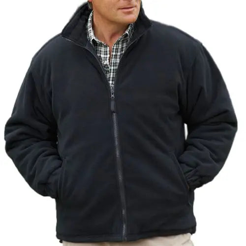 Mens Champion Glen Padded Fleece Jacket-4