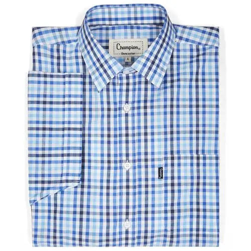 Mens Champion Short Sleeve Doncaster Shirt-4