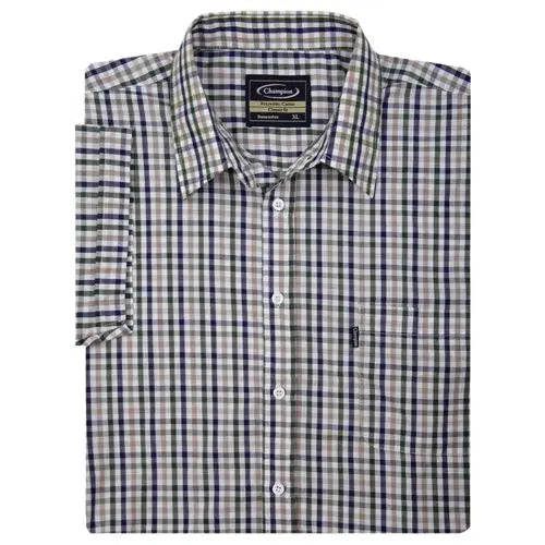 Mens Champion Short Sleeve Doncaster Shirt-6