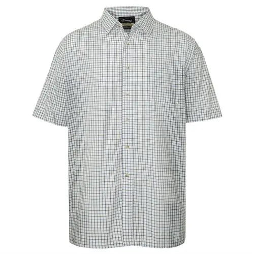 Mens Champion Short Sleeve Tattersall Shirt-3