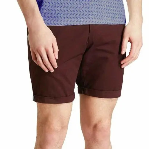 Mens Cotton Chino Shorts-4