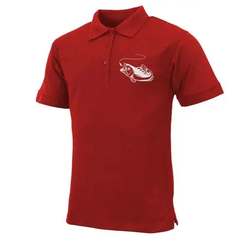 Mens Fish Logo Polo-3