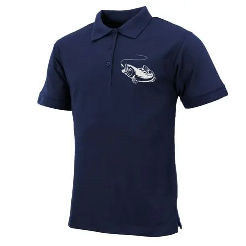 Mens Fish Logo Polo-7