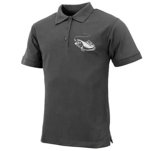 Mens Fish Logo Polo-9