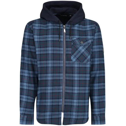 Mens Fleece Lined Check Shirt TRS205-1