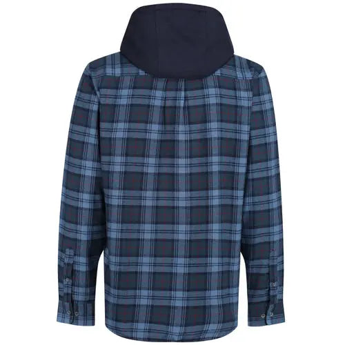 Mens Fleece Lined Check Shirt TRS205-2