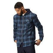 Mens Fleece Lined Check Shirt TRS205-3