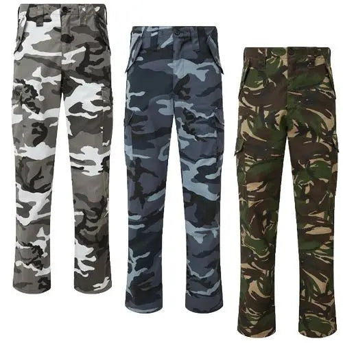 Mens Fort Camouflage Combat Trousers - 901C-0