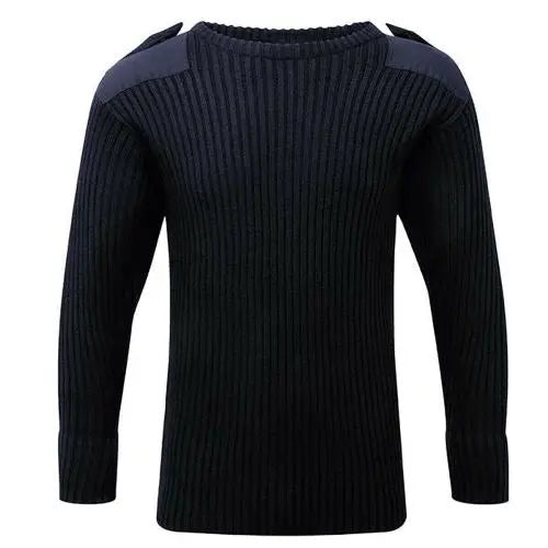 Mens Fort Crew Neck Combat Jumper - 120-2