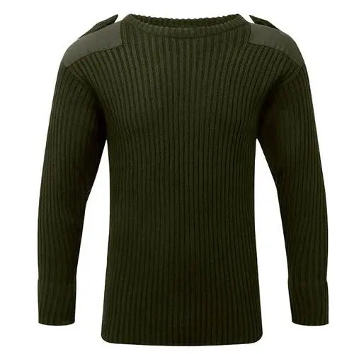 Mens Fort Crew Neck Combat Jumper - 120-3