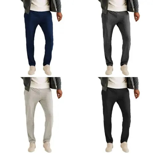 Mens KJB02 Plain Jogging Bottoms-0