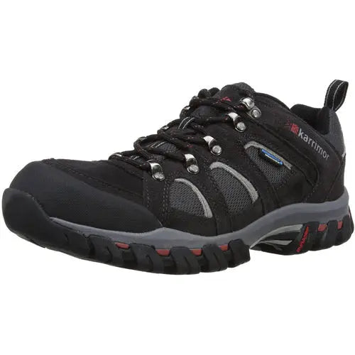 Mens Karrimor Bodmin IV Weathertite Low Rise Waterproof Hiking Shoes - Memoriex 