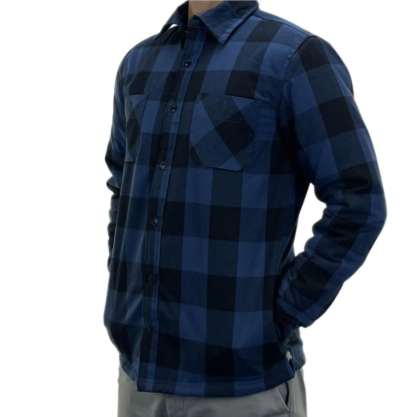 Mens Sherpa Fleece Lined Work Shirt - 4061-9