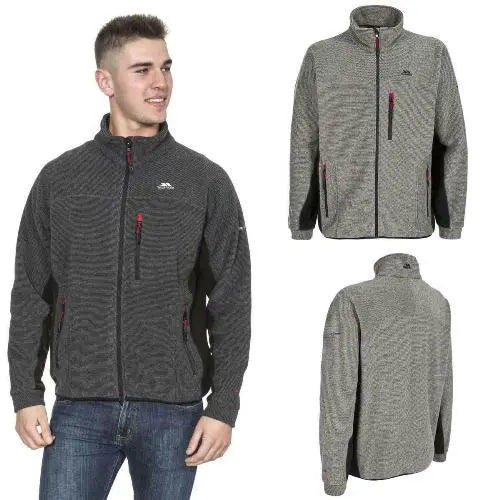 Mens Trespass Jynx Heavyweight Fleece Jacket-0