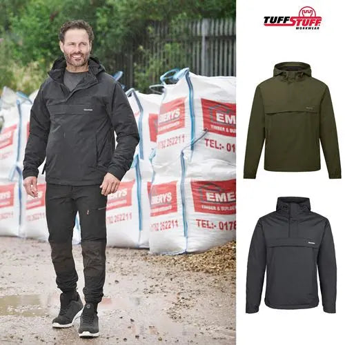 Mens Tuffstuff Sutherland Waterproof Hooded Top-0