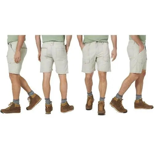 Mens Wrangler Hiker Cargo Shorts-0