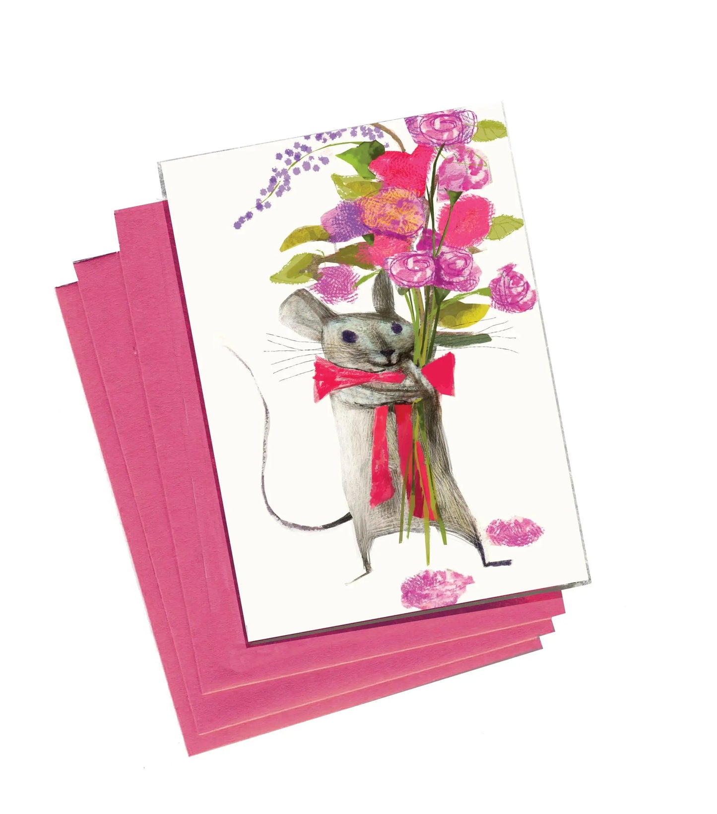 Merci Bouquet Boxed Notes - Set of 8 Cards-1