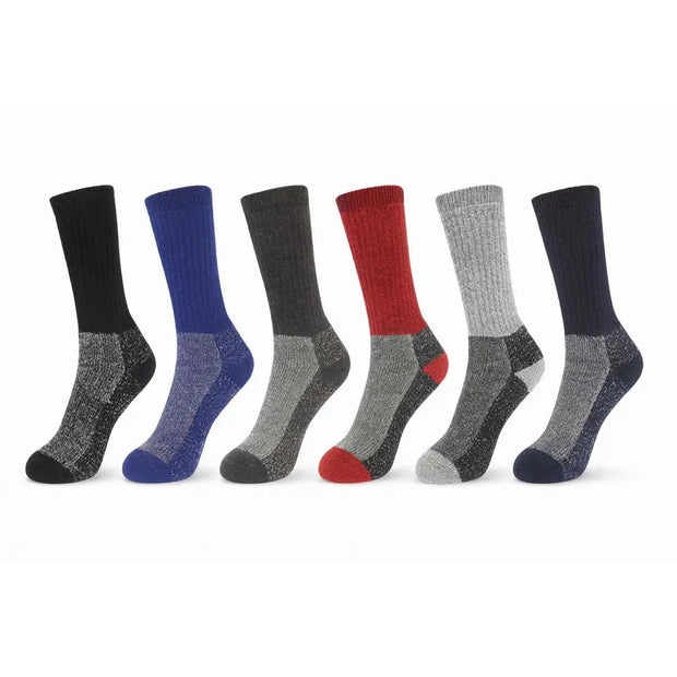 Merino Wool Socks – Pack of 6 - AT293-0