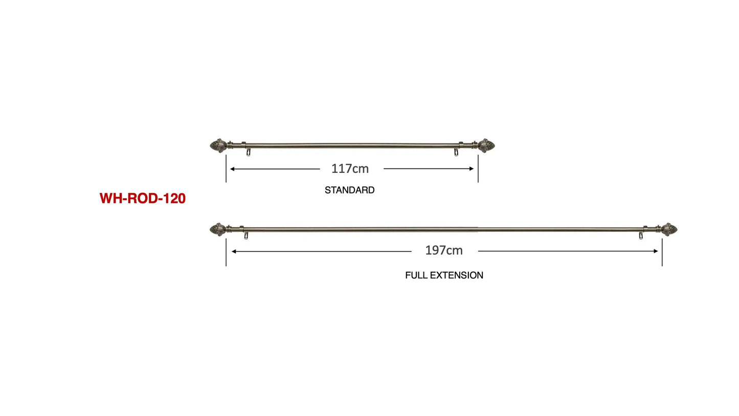 Metal Rod for Wall Hangings-3