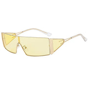 Metal Sunglasses Fashion Box Versatile Hot Girl Outdoor Sunglasses Women's Sunglasses Premium - Memoriex 