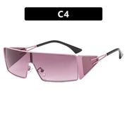Metal Sunglasses Fashion Box Versatile Hot Girl Outdoor Sunglasses Women's Sunglasses Premium - Memoriex 