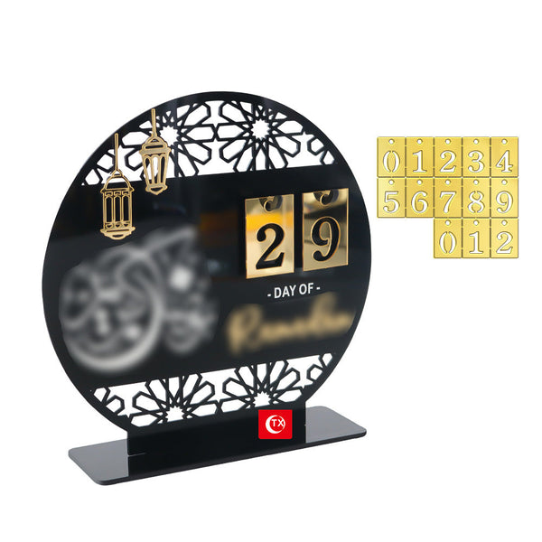 Middle East Festival Castle Shape Acrylic Countdown Calendar - Memoriex 