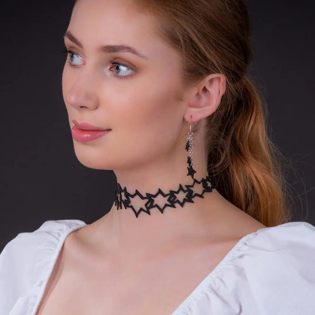 Milky Way Inner Tube Star Choker - Memoriex 