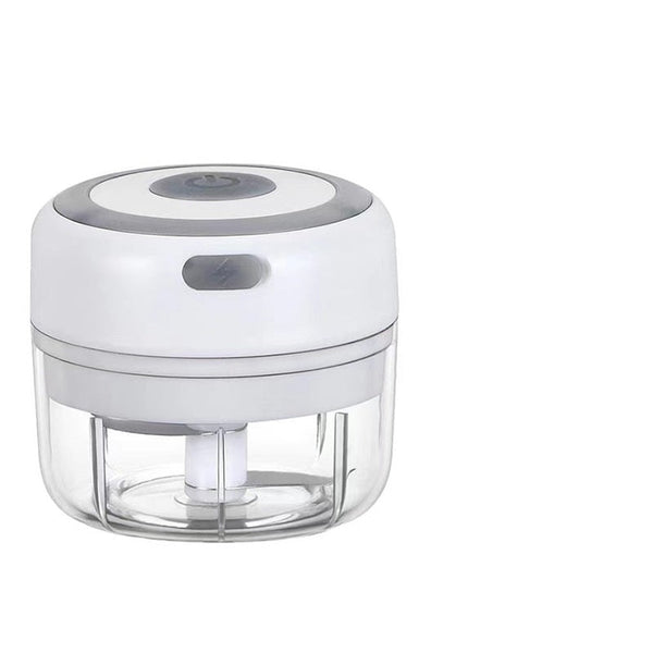 Mini Electric Garlic Chopper USB Charging Ginger Masher Machine Sturdy Durable Chili Vegetable Crusher Kitchen Tool - Memoriex 