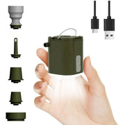 Mini Electric Pump for Inflating/Deflating Air Mattresses & Swimming Rings, Portable for Camping - Memoriex