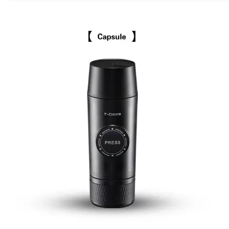 Mini Espresso Coffee Maker Portable Rechargeable  Mech - Memoriex