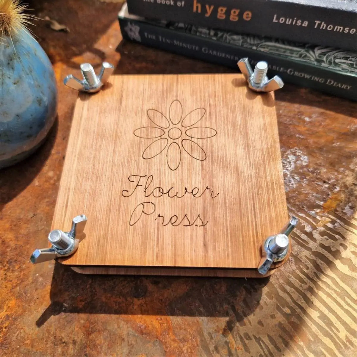 Mini Wooden Flower Press-1