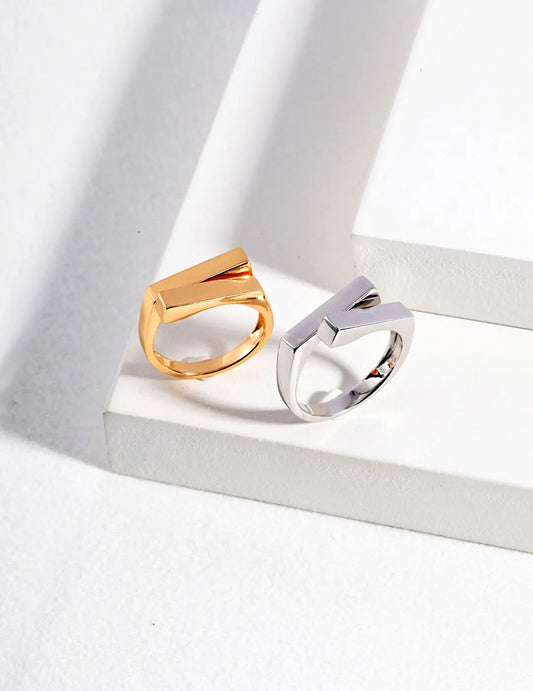 Minimalist Modern Stacking Ring-0