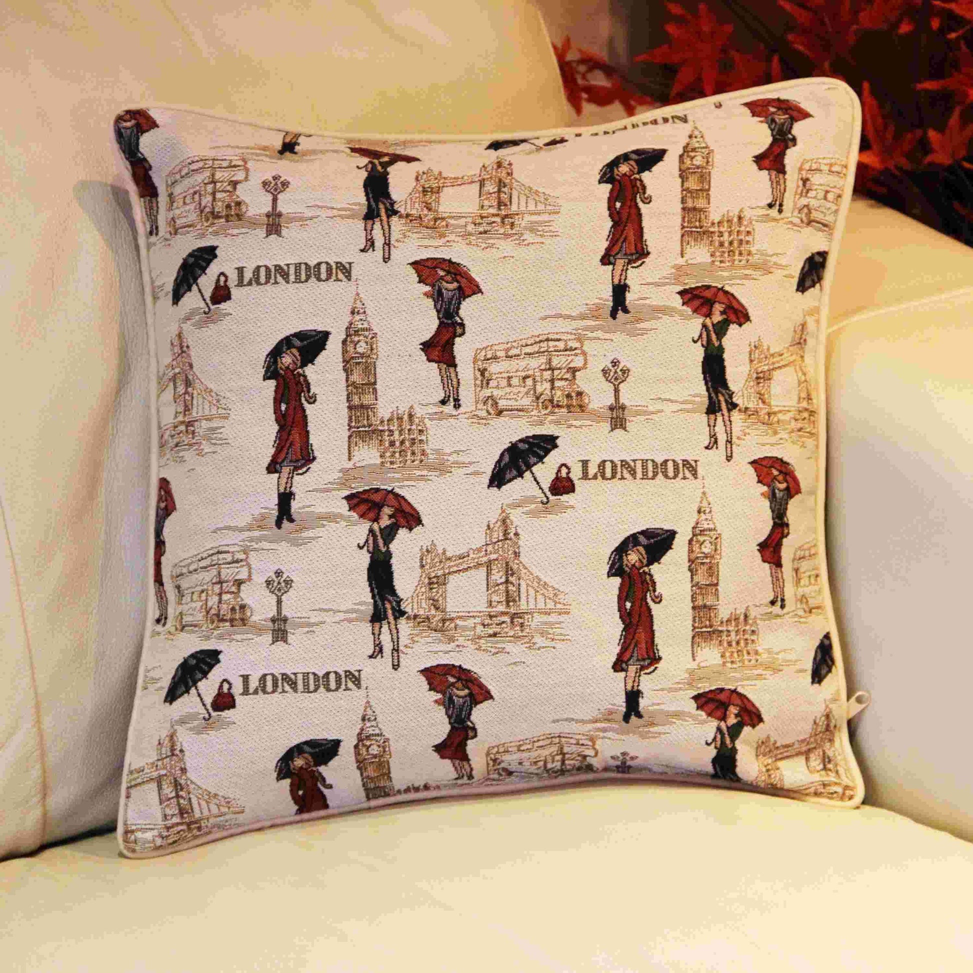 Miss London - Cushion Cover 45cm*45cm-1