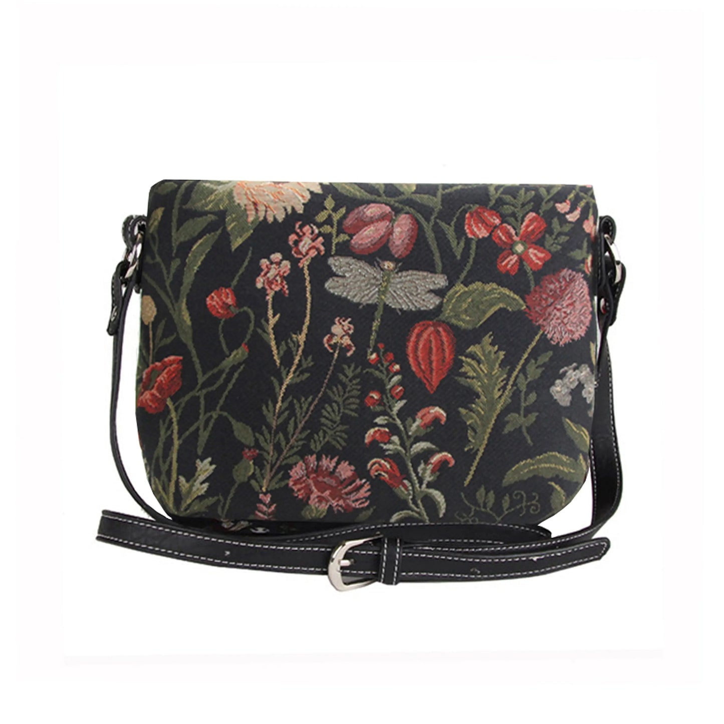 Morning Garden Black - Cross Body Bag-3