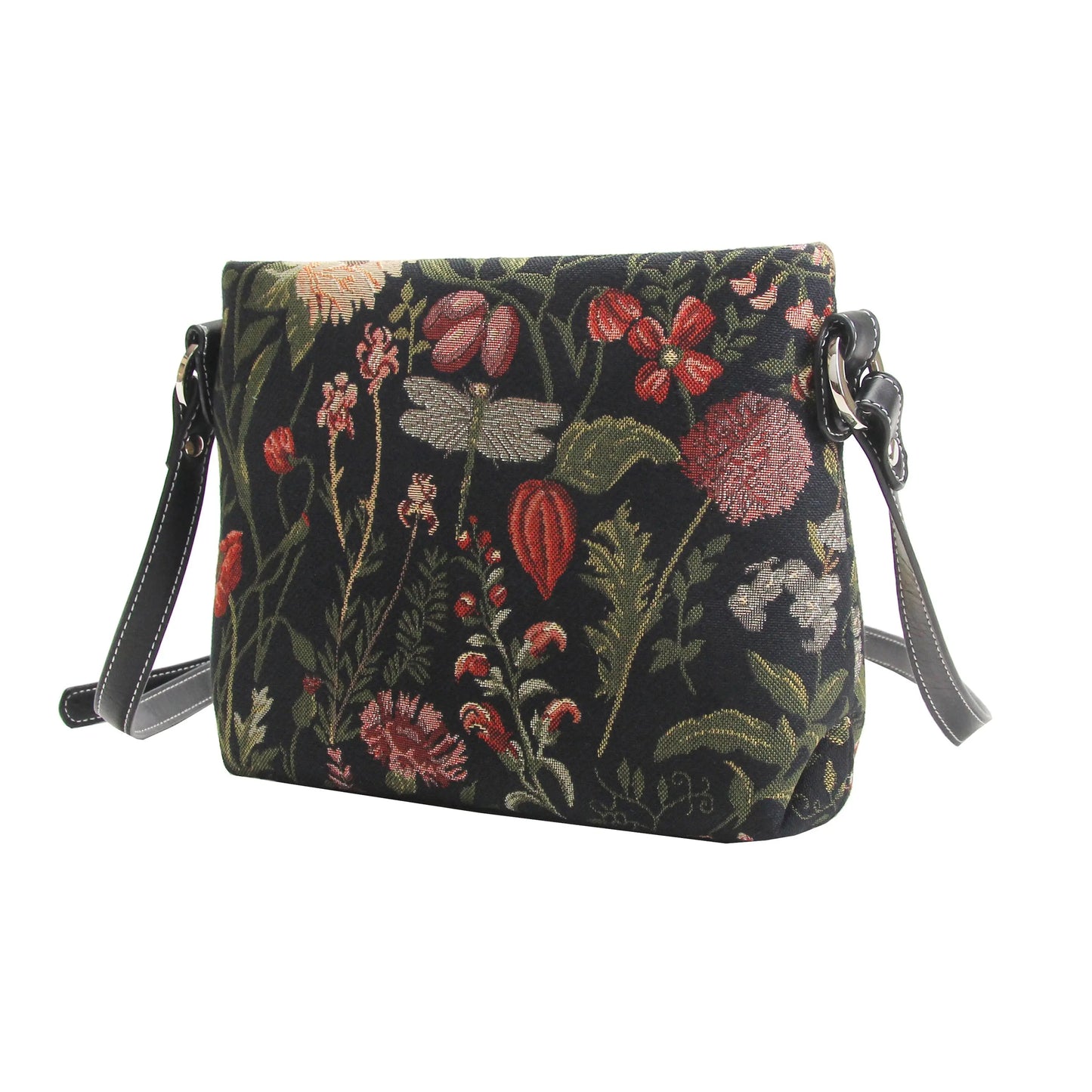 Morning Garden Black - Cross Body Bag-5