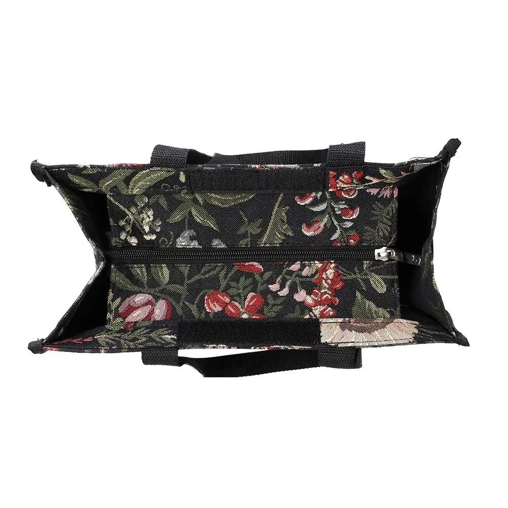 Morning Garden Black - Shopper Bag-4