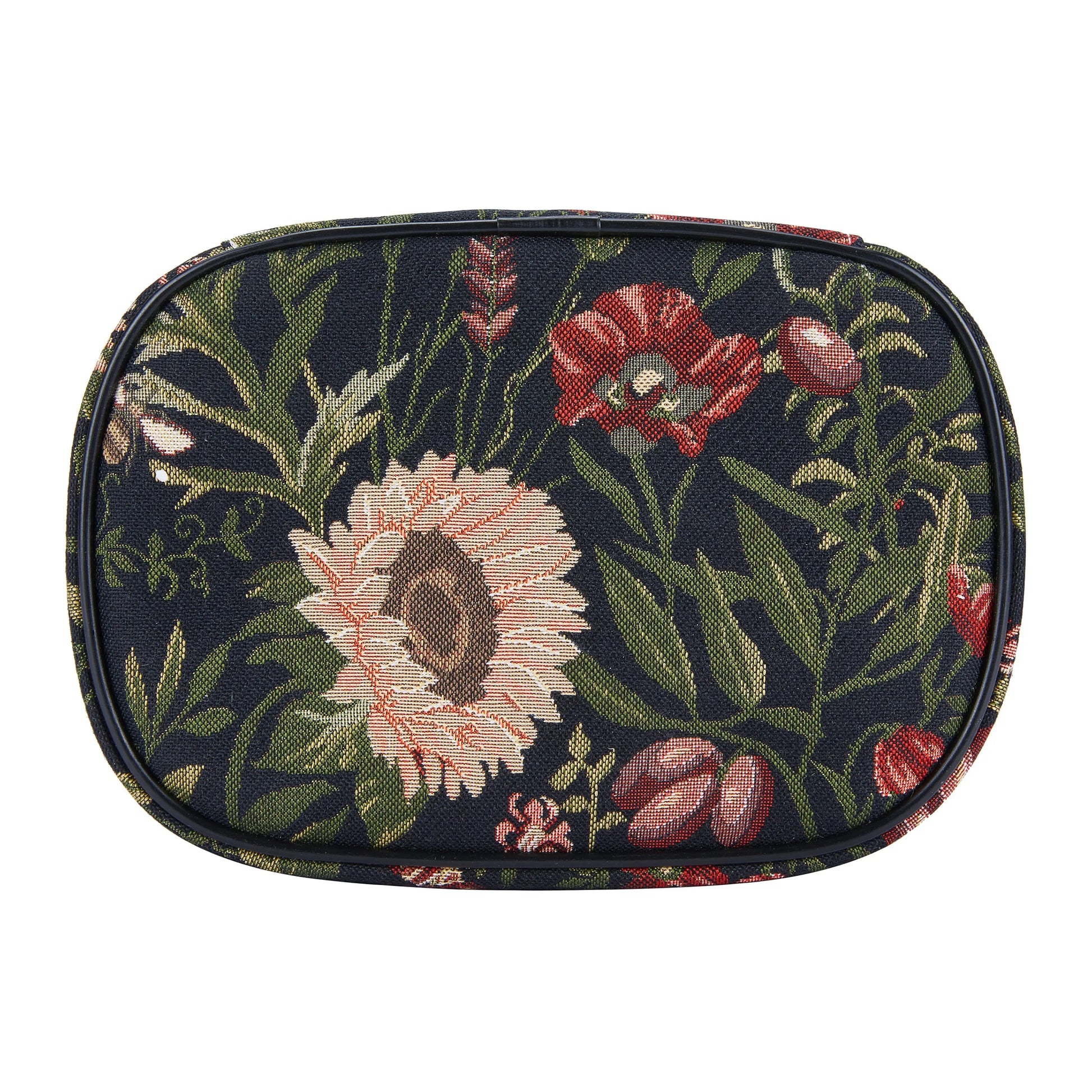 Morning Garden Black - Toiletry Bag-3