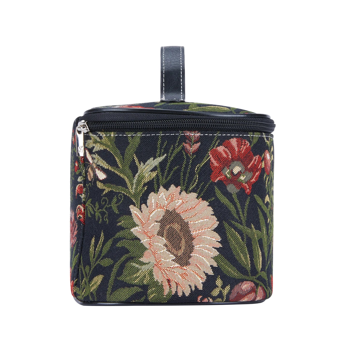 Morning Garden Black - Toiletry Bag-4