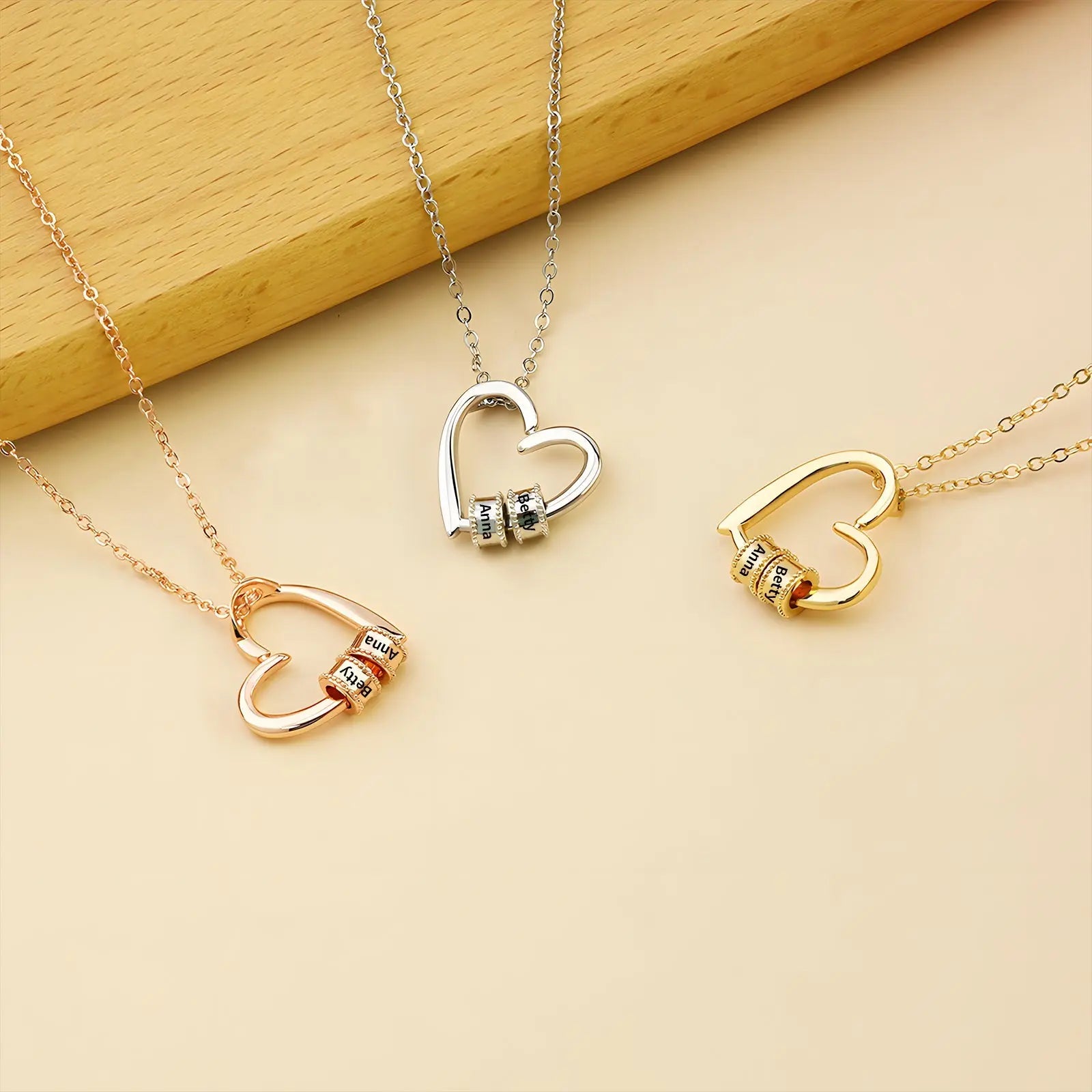 Mother's Day Heart Shape Necklace-1