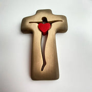 Mother's Day Wooden Carved Cross Wooden Carved Cross Decorative Wooden Crafts - Memoriex 