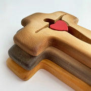 Mother's Day Wooden Carved Cross Wooden Carved Cross Decorative Wooden Crafts - Memoriex 