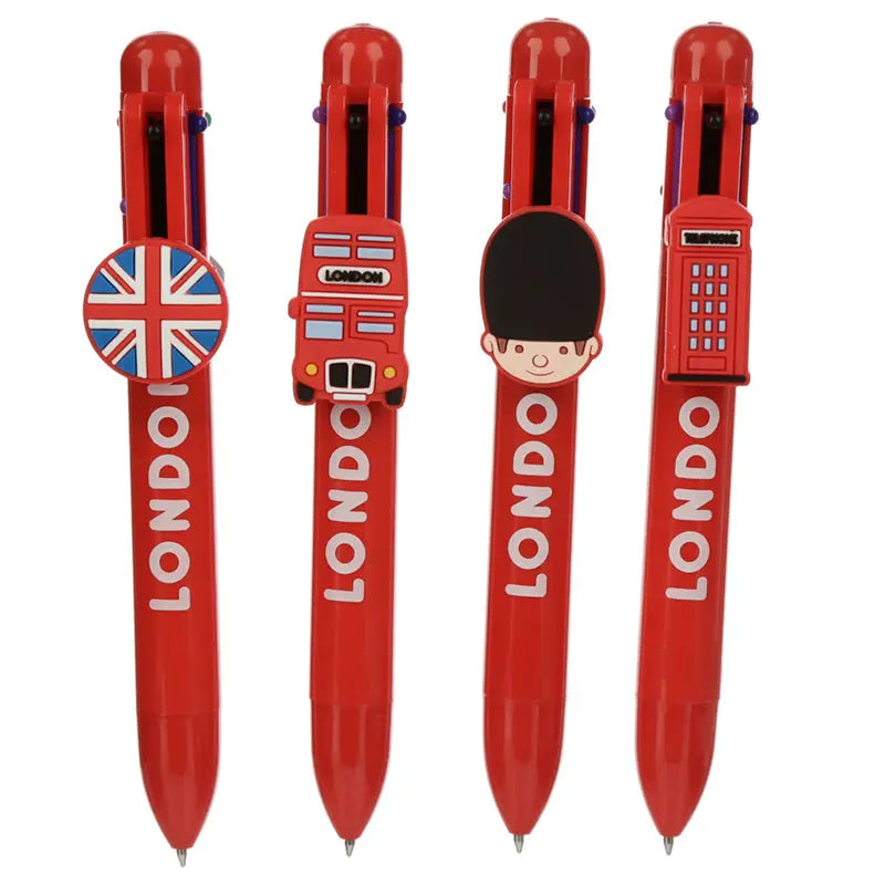 Multi Colour Pen (6 Colours) - London STA130-0