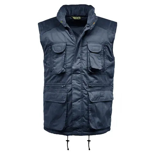 Multi Pocket Padded Gilet-1