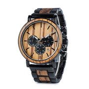 Multi-functional Cross-border Literary Young Men's Wooden Watch Luminous Watch - Memoriex 